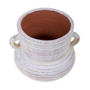 Set 2 Vasi con Manici Ø 18,5 H 15 cm