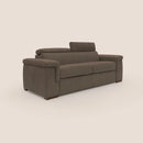 Divano Letto 3 Posti 240x100x95 cm in Tessuto Marrone