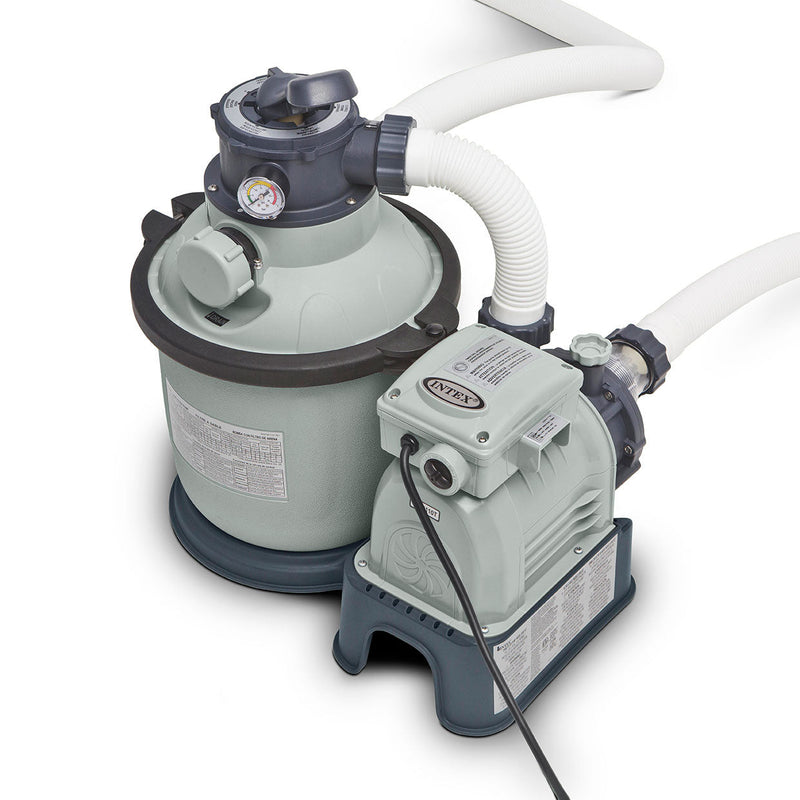 Pompa a Sabbia per Piscine 4500 L/h Motore 0,25CV 220V Intex