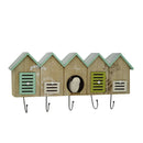 Appendino in legno 5 posti 4 cassetti casette cm 49,5x23x9,5