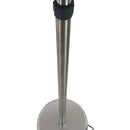 Stufa Elettrica Fungo Riscaldante Infrarossi Saturno Esterno-Interno Regolabile Argento