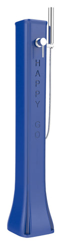 Doccia Solare da Giardino 23L Miscelatore e Doccetta Mobile Arkema Happy Go Blu