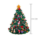 Carillon Albero Natale H16,5 cm in Resina