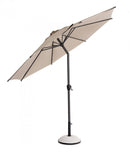 Ombrellone da Giardino Ø3x2,37h m Palo Ø48 mm con Snodo Rio Antracite/Beige 