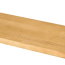 Libreria Moderna Sospesa a Scaletta 51x15x63,5 cm in Legno Naturale e Metallo
