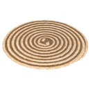 Set 4 Tovagliette Ø38 cm  in Paglia e Carta VdE Tivoli 1996 Spiral