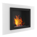 Camino a Bioetanolo da Parete 90x63 cm Flig Indianapolis Bianco