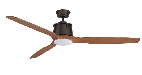 Ventilateur de Plafond avec 3 Pales et LED Ø152 cm 3 Vitesses Martec Governor Bois acquista