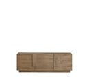 Mobile TV Moderno 3 Ante Jupiter 182x44x63 cm Noce Mercure