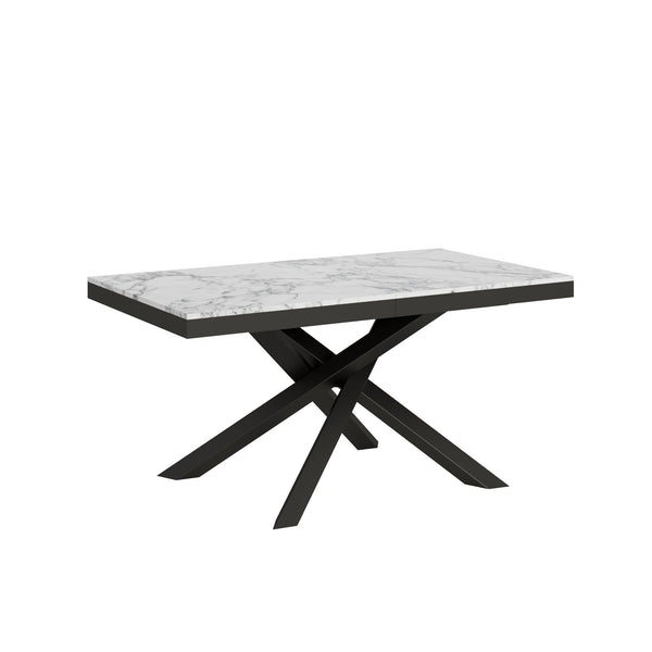 acquista Tavolo Allungabile 160-420x90x77 cm Volantis Evolution Marmo