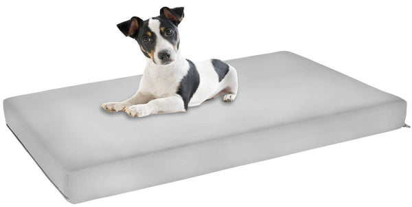 Matelas Rembourré pour Chiens et Chats Gris Clair Différentes Tailles sconto