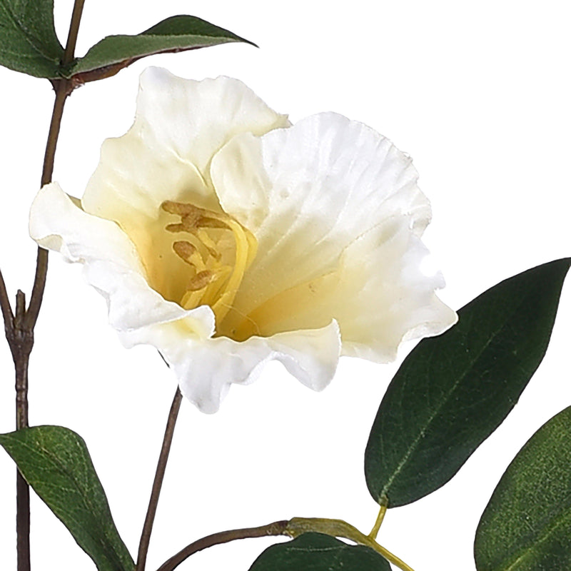 Set 6 Campanula Artificiali con Fiori Altezza 77 cm Giallo