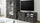 Base TV Artica oxyde avec 1 porte