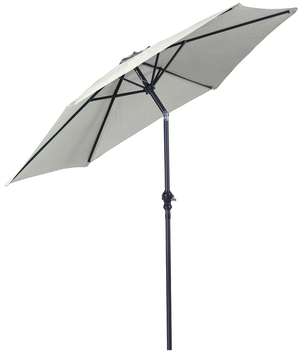 prezzo Parasol de jardin en métal Ø2,7m avec manivelle Bertozzi Ecru