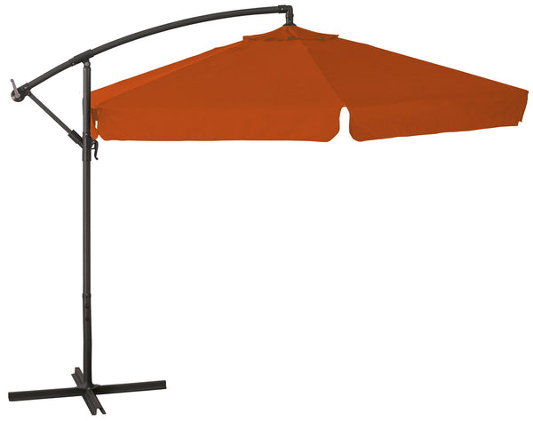 online Parasol de jardin en métal décentralisé Ø3m Bertozzi Orange
