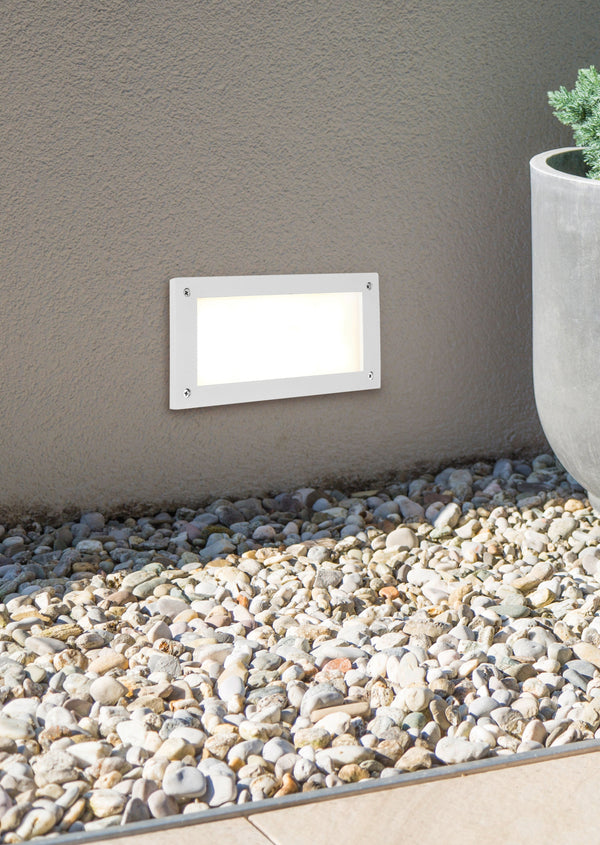 Applique Led Extérieure en Aluminium Blanc Mat acquista