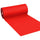 Tapis de passage extérieur/intérieur 1x10m en polypropylène rouge