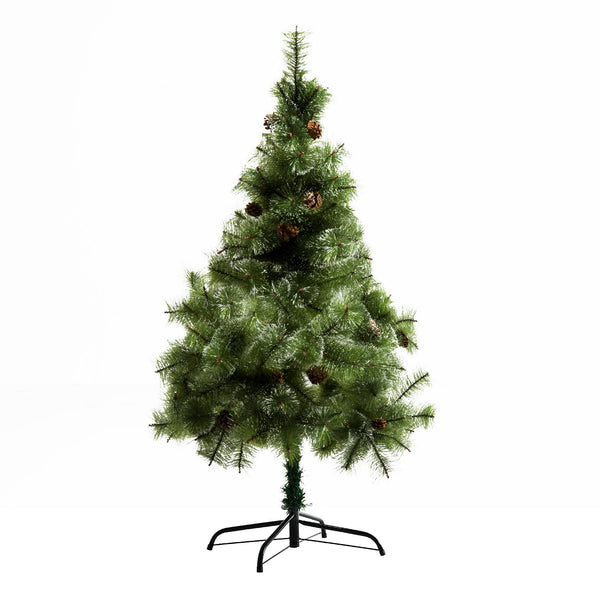 prezzo Sapin de Noël artificiel 150 cm 229 branches avec 35 pommes de pin