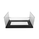 Camino a Bioetanolo da Pavimento 40,8x170 cm Flig Nashville Bianco