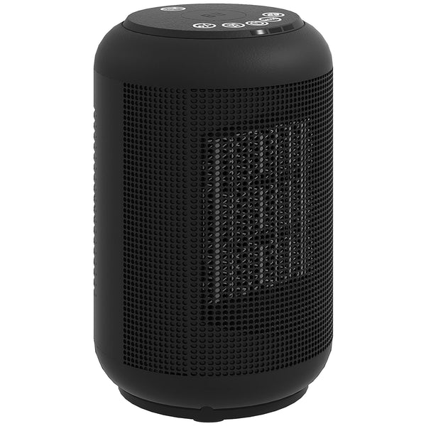 prezzo Riscaldatore Elettrico e Regolabile a 3 Modalità 14x14x21,5 cm con Timer 24h in PP e PA Ignifugo Nero