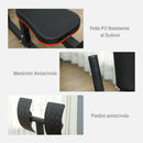 Stazione Fitness Multifunzione con 45 kg di Pesi 160x108x200 cm Nero  