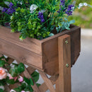 Fioriera da Giardino 68x30x85,5 cm in Legno 