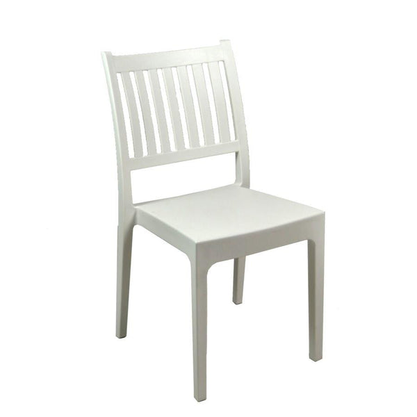 sconto Sedia Minerva 52x46xh87 cm in Plastica Bianco
