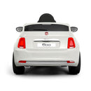 Macchina Elettrica per Bambini 12V con Licenza Fiat 500 Bianca