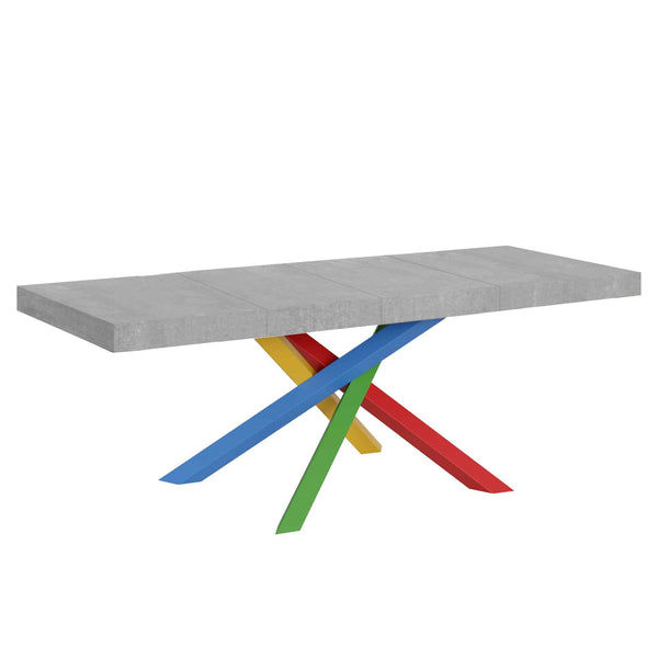 prezzo Tavolo Allungabile 160/264x90x77 cm Volantis Premium Cemento