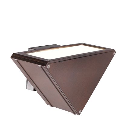 acquista Applique Murale Verticale Couleur Corten pour l'Extérieur Ligne Three Livos