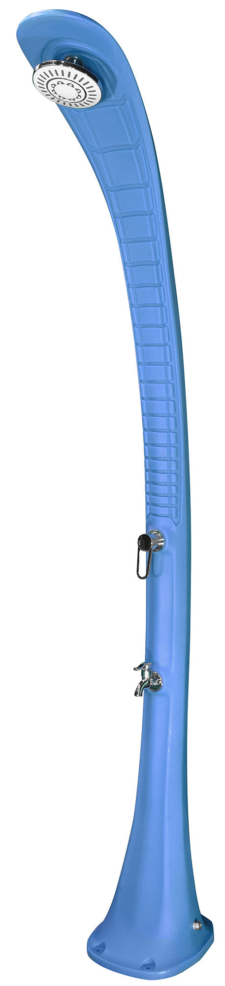 sconto Douche Solaire de Jardin 32L Bleu Mitigeur et Lave pieds