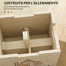 Plyo Box 40,5x35,5x30,5 cm a 3 Altezze Jumping Box Pliometrico Capacità 120kg in Legno      