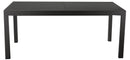 Tavolo da Giardino Allungabile 160/220x90x75 cm in Alluminio Boise Antracite