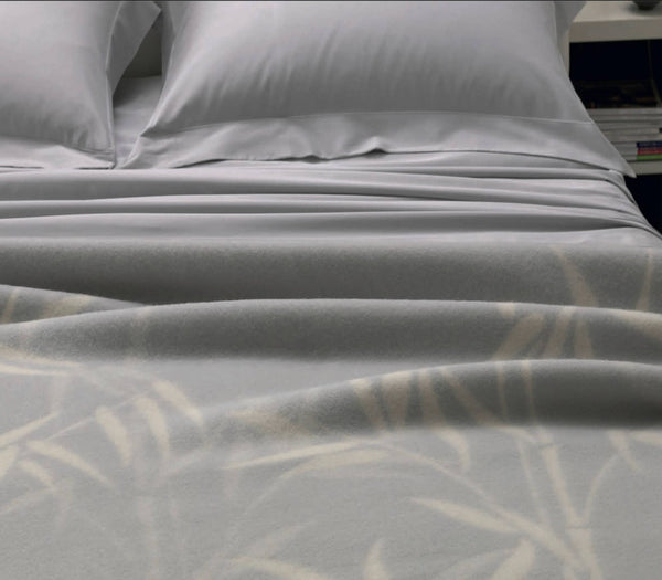 Coperta Pura Lana Doubleface 450 gr/mq Parker Grigio Varie Misure prezzo