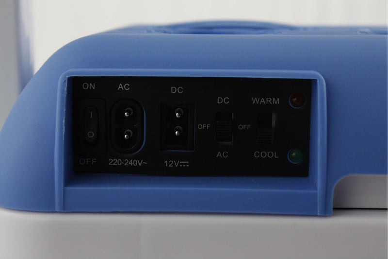 Frigo Portatile Termoelettrico Caldo/Freddo 24 Litri 49W Kooper Blu