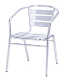 Sedia da Giardino Bar in Alluminio Tosini Silver