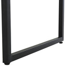 Scrivania da Ufficio Porta PC 1 Cassetto 110x45x76 cm in Acciaio 