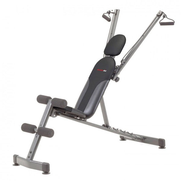 online Banc Pliable Multifonction avec Câbles Élastiques 120Kg Max Everfit Wbk-600 Flexi Fit