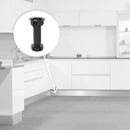 Piedino Regolabile con Base Pre-Assemblata per Mobile 98-115 mm Plastica Nero 40 Pezzi Emuca