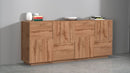 Credenza 4 Ante 200x44x86 cm Pongo 4A Rovere Wotan  