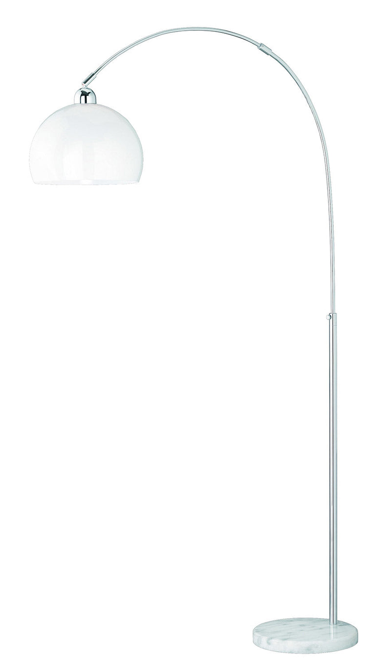 Piantana da Interno Attacco E27 in Metallo Cromo