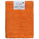 Set Spugna Asciugamani Ospite + Salvietta Arancio