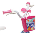 Bicicletta per Bambina 12" 2 Freni Gomme in EVA Sea Life Verde Marine e Rosa