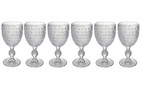 online Set de 6 Gobelets en Verre 235 ml Villa d'Este Home Tivoli Mexique