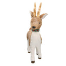 Renna 26x60x12 cm Bianca e Beige