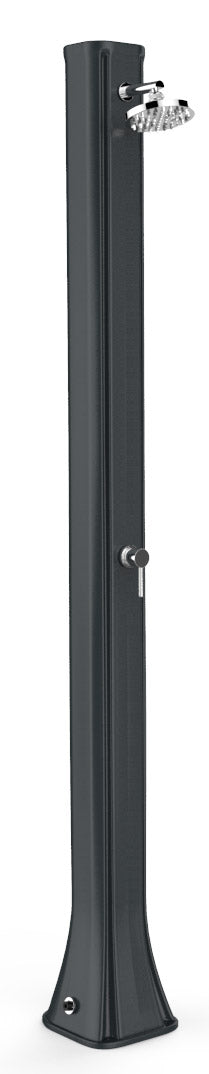 acquista Doccia Solare da Giardino 40L Miscelatore Arkema Big Happy Five Grigio Antracite