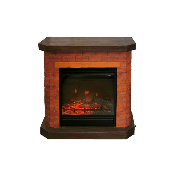 Cheminée électrique au sol 66x65x28 cm Effet Flamme 1800W Vannini Bricchetto acquista