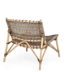 Sedia 68,5x75,5x75 cm Tarifa in Rattan