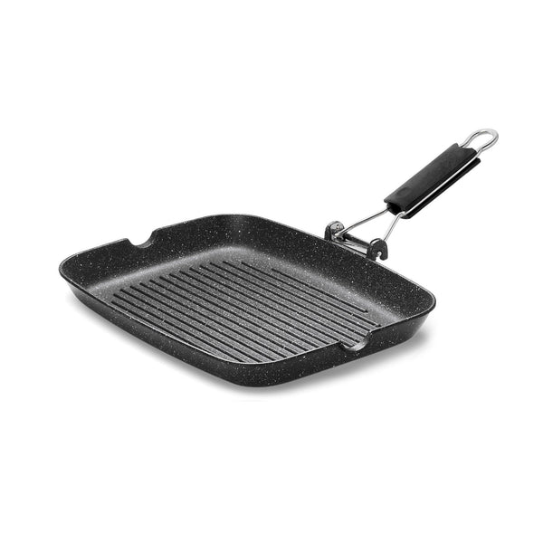 acquista Bistecchiera Antiaderente 1 Manico 26x36 cm Olympia Hard Cook
