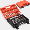 Valigetta con Attrezzi da Officina 53 Pezzi Chiavi a Cricchetto per Bricolage
